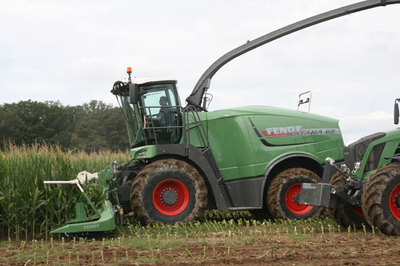 La Fendt Katana 65, une ensileuse automotrice de 650 ch