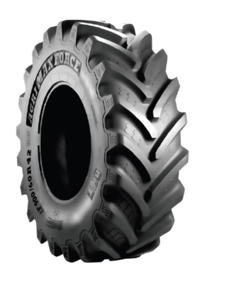 Pneu radial AgrimaxForce de BKT à usage agricole pour des tracteurs de forte puissance